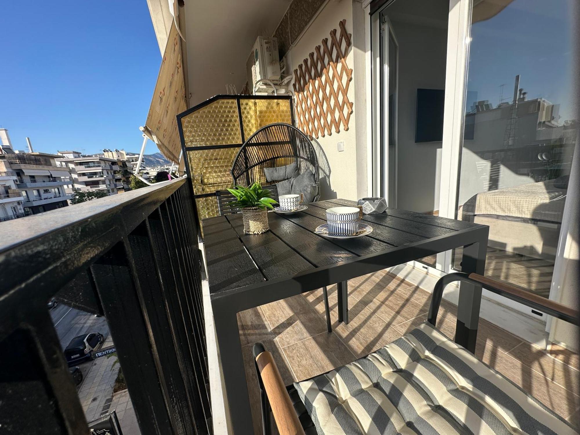 Glyfada Sunset Seaview Cozy Apartment A Athens Ngoại thất bức ảnh